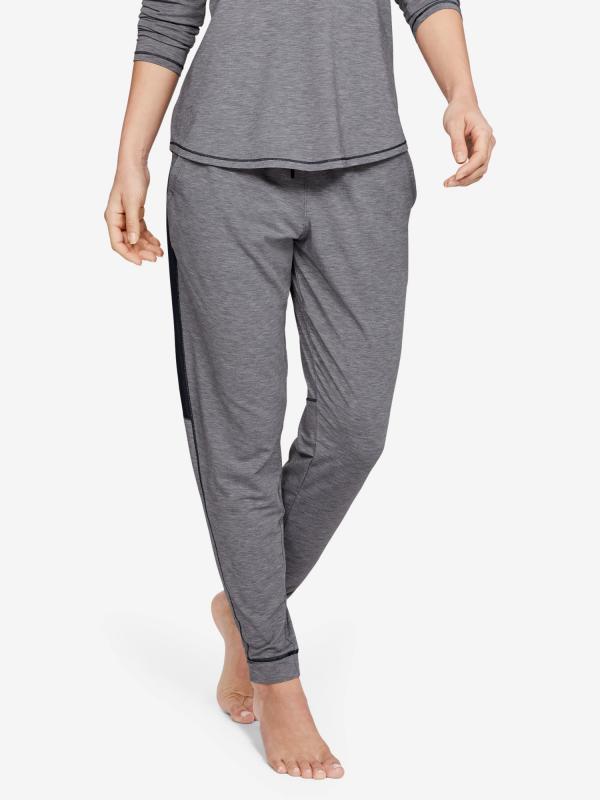 Tepláky Under Armour Recovery Sleepwear Jogger-Blk Šedá