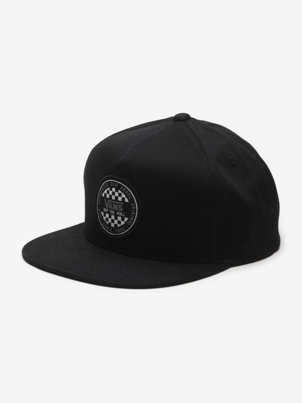 Kšiltovka Vans Mn Og Checker Snapba Black Černá