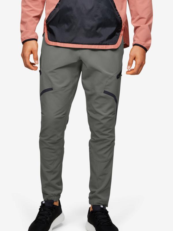 Tepláky Under Armour Unstoppable Cargo Pants Šedá