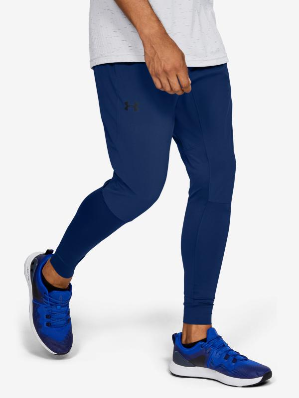 Tepláky Under Armour Hybrid Pants Modrá