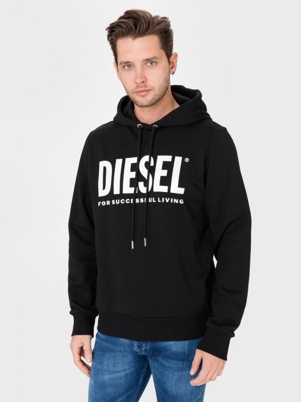 S-Gir Mikina Diesel Černá