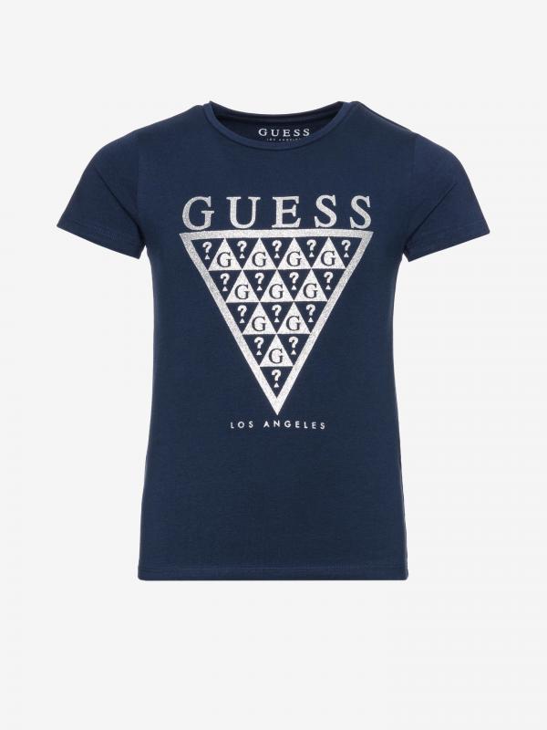 Triko dětské Guess Modrá