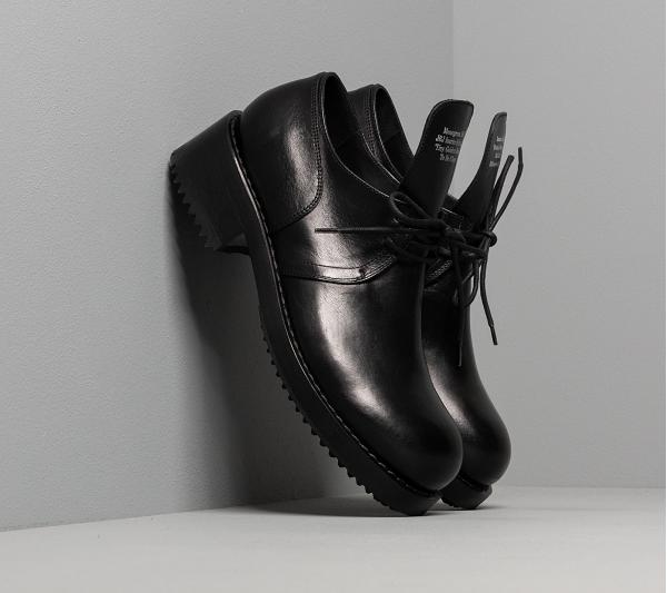 Raf Simons Laced Up Shoe Men Black Cow Leather