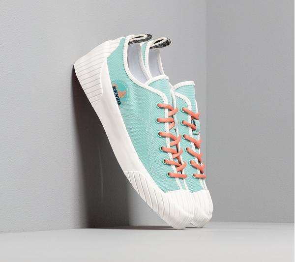 Kenzo Volkano Low Top Sneakers Aqua