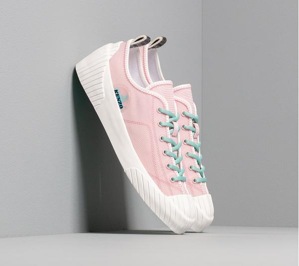 Kenzo Volkano Low Top Sneakers Rose Clair