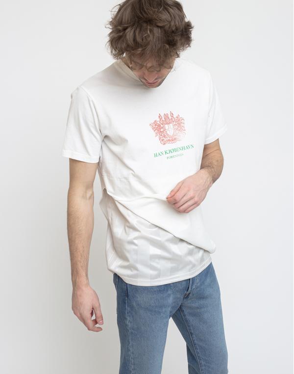 Han Kjøbenhavn Artwork Tee Ravage Off White S