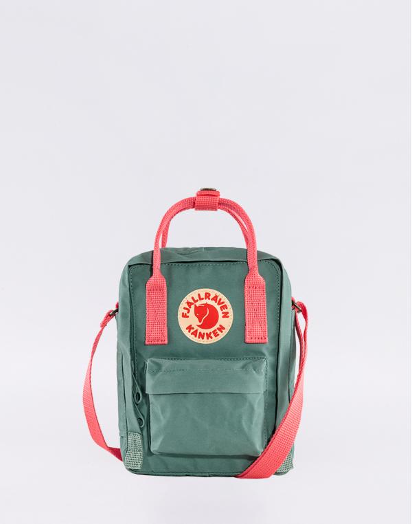 Fjällräven Kanken Sling 664-319 Frost Green-Peach Pink