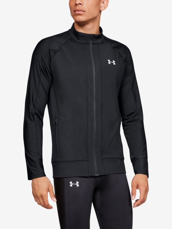 Bunda Under Armour Coldgear Run Knit Jacket Černá