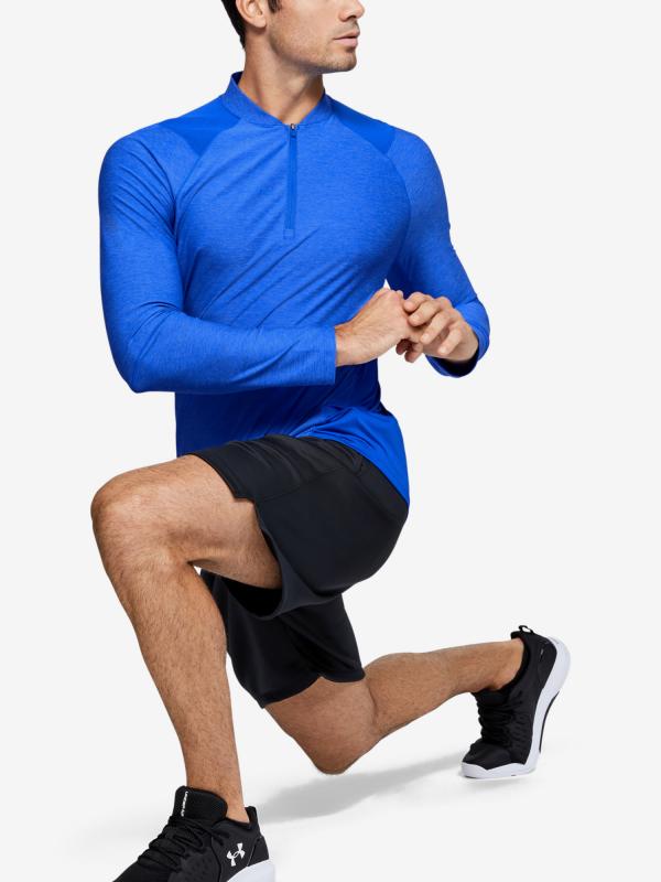 Tričko Under Armour Mk1 1 4 Zip Modrá