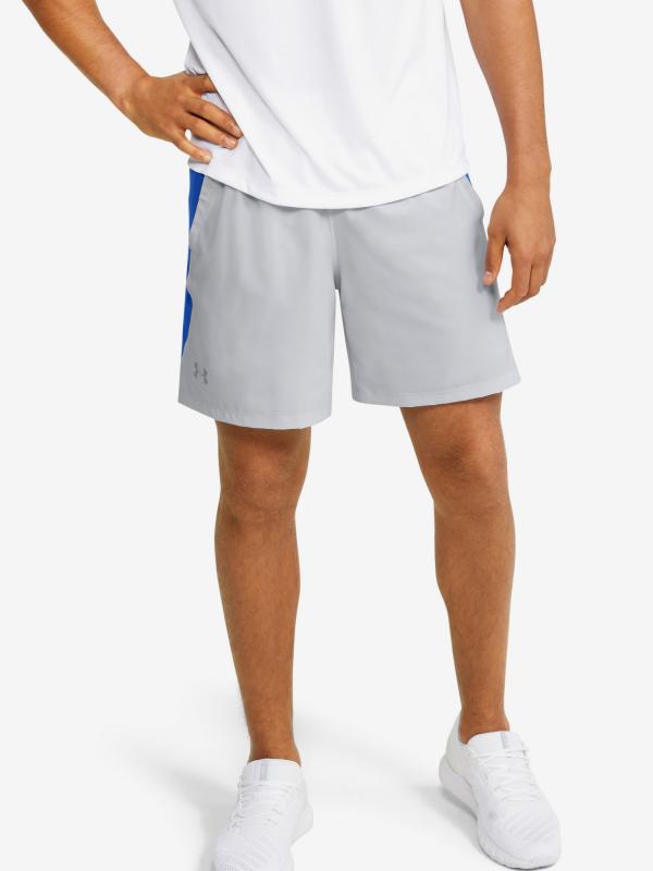 Kraťasy Under Armour Launch Sw 7'' Short Šedá