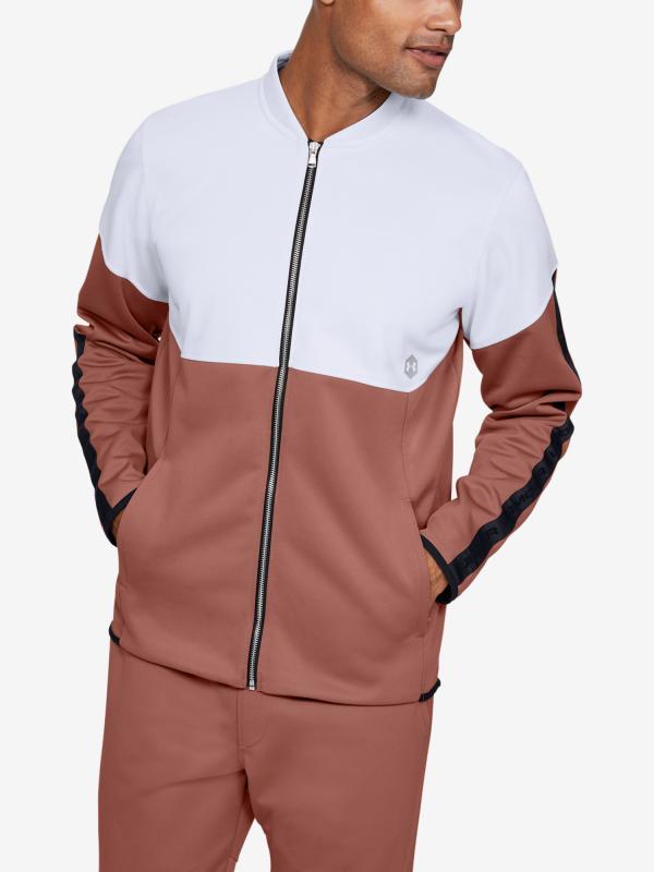 Mikina Under Armour Athlete Recovery Knit Warm Up Top Barevná