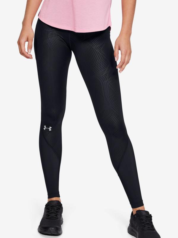 Kompresní legíny Under Armour W Fly Fast Embossed Tight Černá