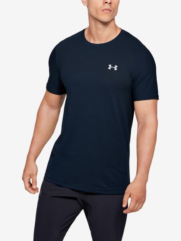 Tričko Under Armour Seamless Ss Modrá