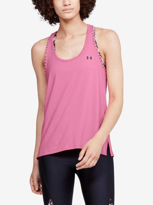 Tílko Under Armour Knockout Tank Růžová