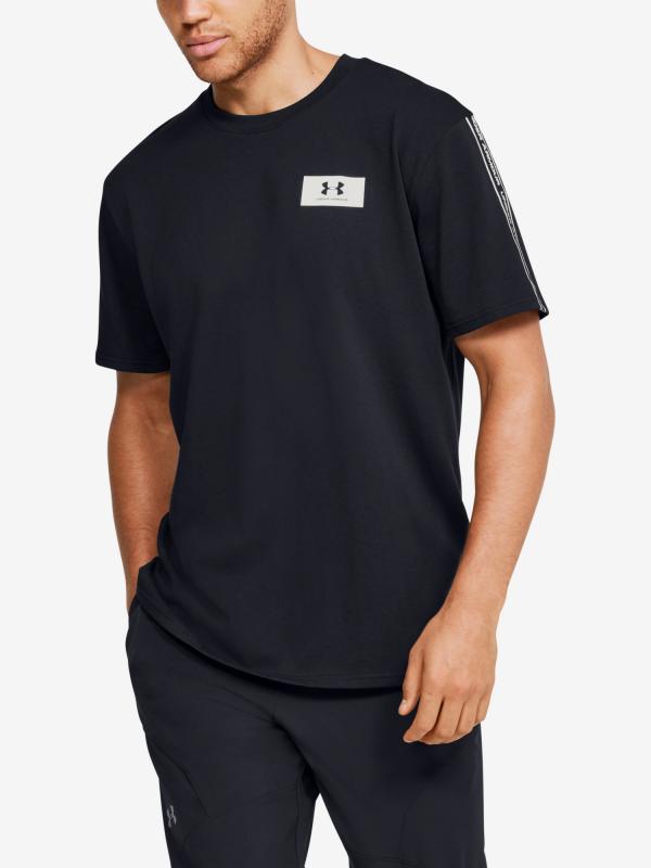 Tričko Under Armour Perf. Origin Shoulder Ss Černá