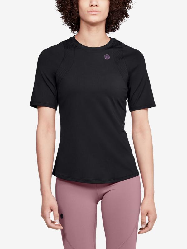 Tričko Under Armour Rush Ss Černá