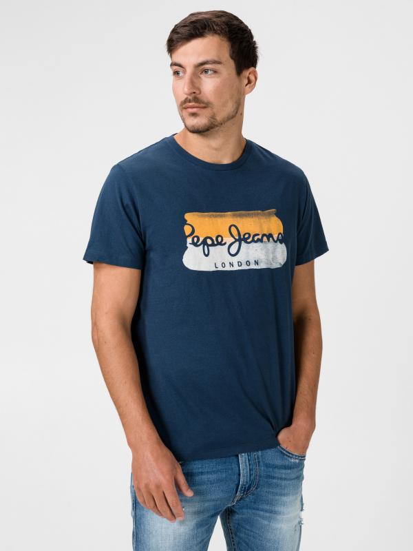 Milburn Triko Pepe Jeans Modrá