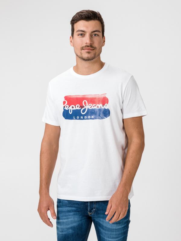 Milburn Triko Pepe Jeans Bílá