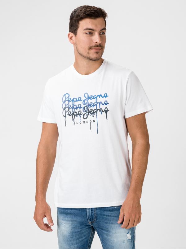 Moe Triko Pepe Jeans Bílá