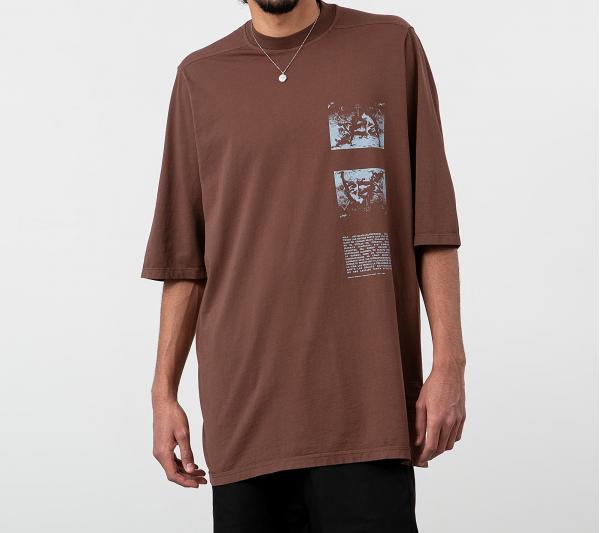 Rick Owens DRKSHDW Jumbo Tee Bark/ Powder Blue