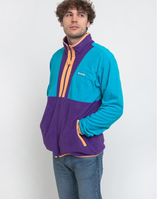 Columbia Back Bowl Fleece Lightweight Clear Water M