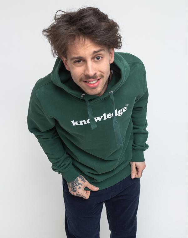 Knowledge Cotton Sallow Knowledge Hoodie Sweat 1294 Pineneedle L