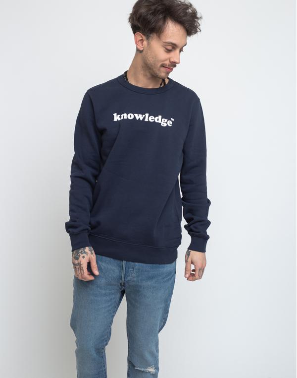 Knowledge Cotton Sallow Knowledge Sweat 1001 Total Eclipse M