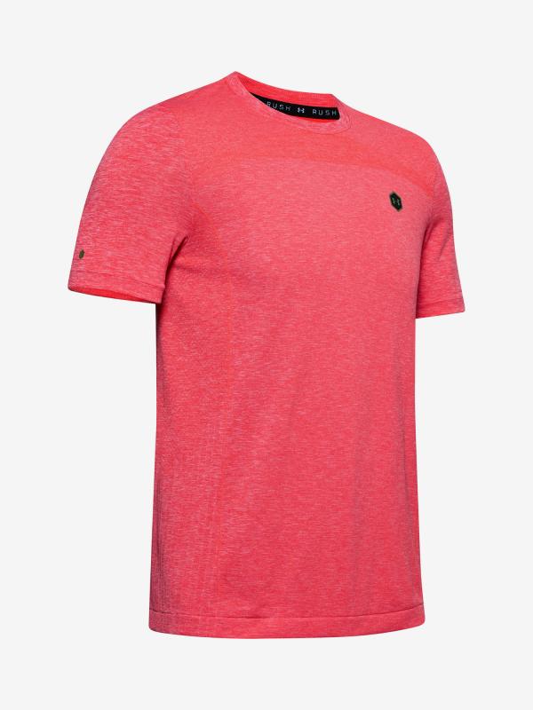 Tričko Under Armour Rush Seamless Fitted Ss Růžová
