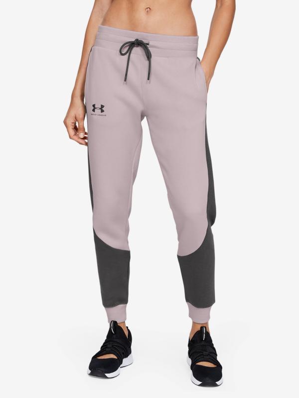 Tepláky Under Armour Rival Fleece Fashion Jogger Růžová