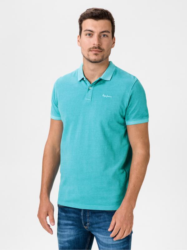Vincent Polo triko Pepe Jeans Modrá