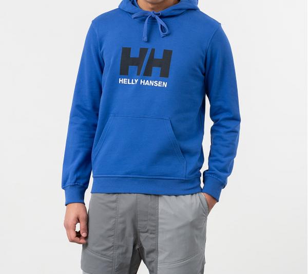 Helly Hansen Logo Hoodie Blue