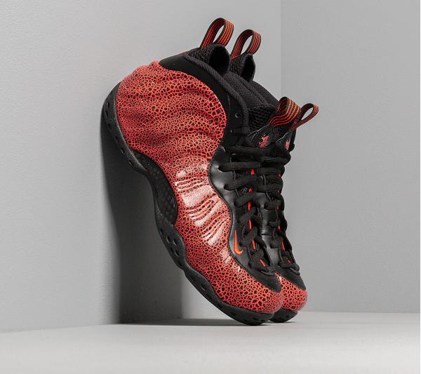 Nike Air Foamposite One Black/ Bright Crimson-Total Crimson
