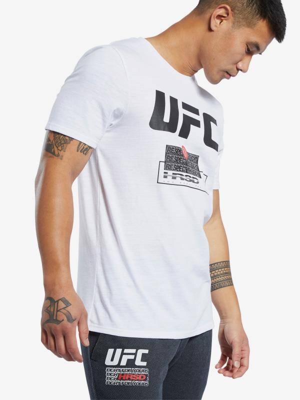 Tričko Reebok Ufc Fg Fight Week Tee Bílá