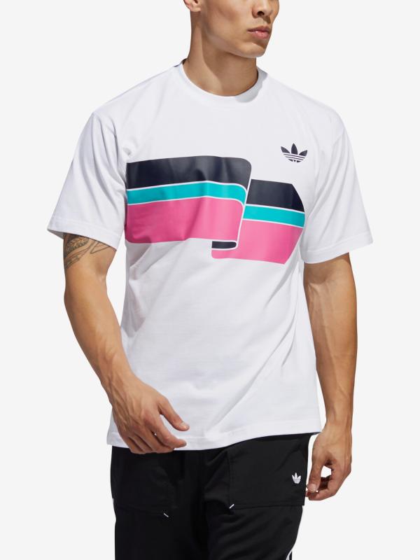Tričko adidas Originals Ripple Tee Bílá