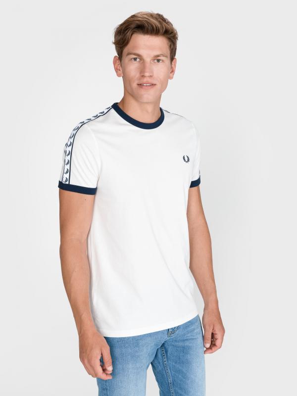Triko Fred Perry Bílá