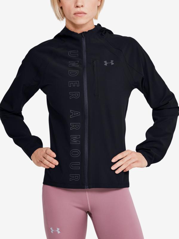 Bunda Under Armour W Qlifier Outrun The Storm Jacket Černá