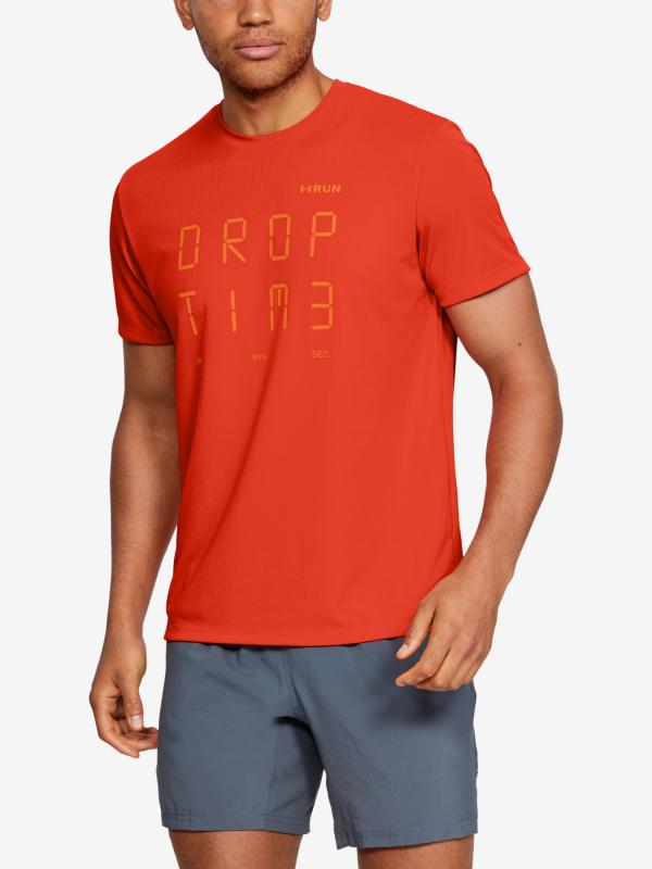 Tričko Under Armour M Graphic Time Short Sleeve Oranžová