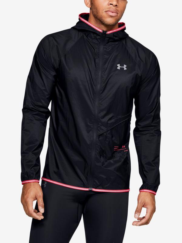 Bunda Under Armour Qlifier Storm Packable Jacket Černá