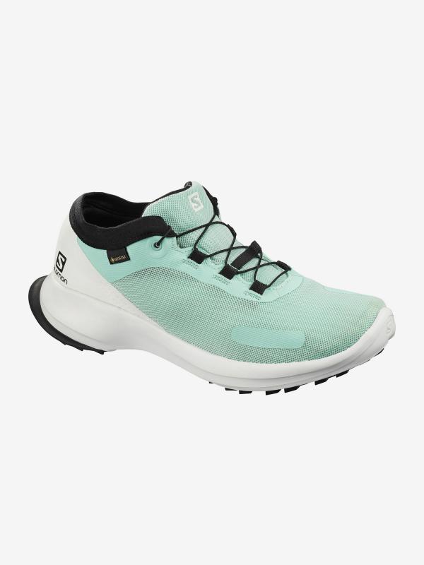 Boty Salomon Sense Feel Gtx W Icy Morn/White Modrá