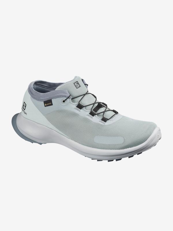 Boty Salomon Sense Feel Gtx Quarry/Pearl Blue Šedá