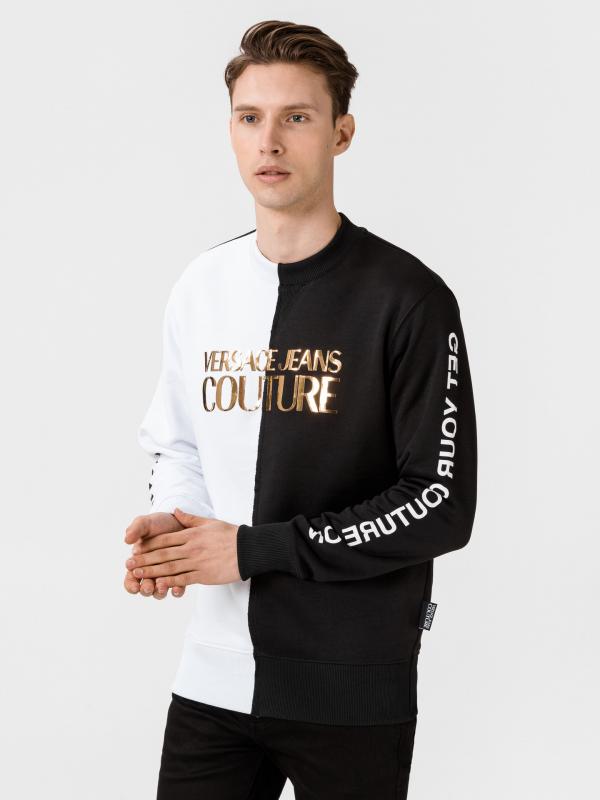 Mikina Versace Jeans Couture Černá