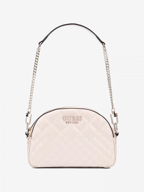 Queenie Mini Cross body bag Guess Béžová