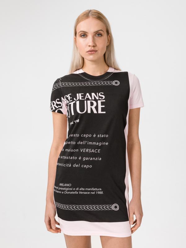 Šaty Versace Jeans Couture Růžová