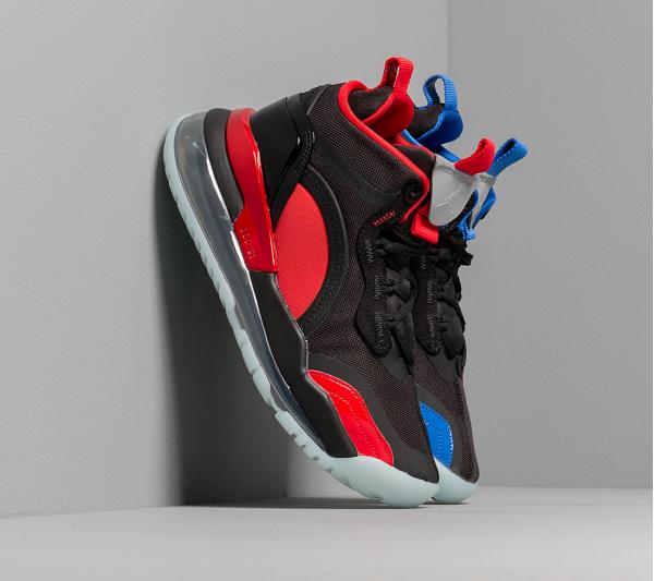 Jordan Aerospace 720 QS Black/ Reflect Silver-University Red