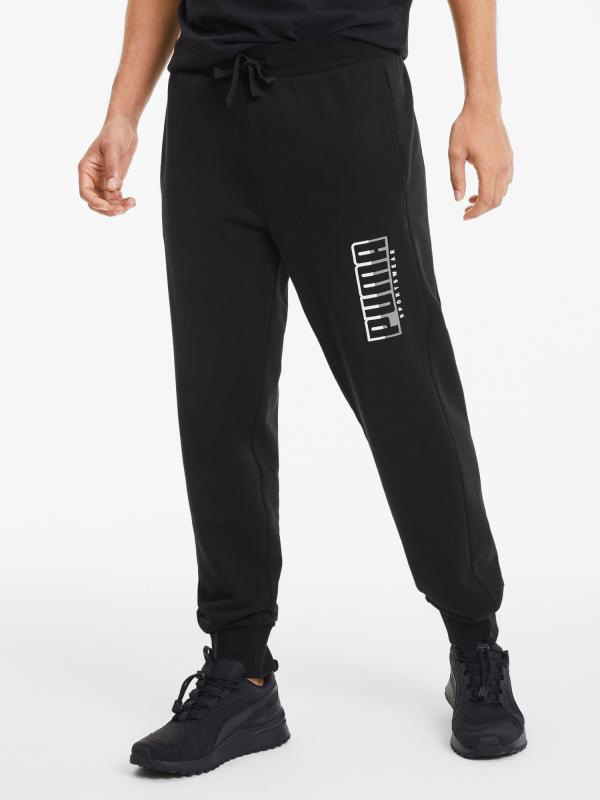Tepláky Puma Athletics Pants Tr Cl Černá