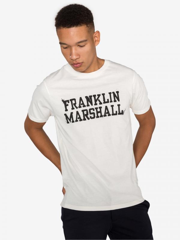 Triko Franklin & Marshall Bílá