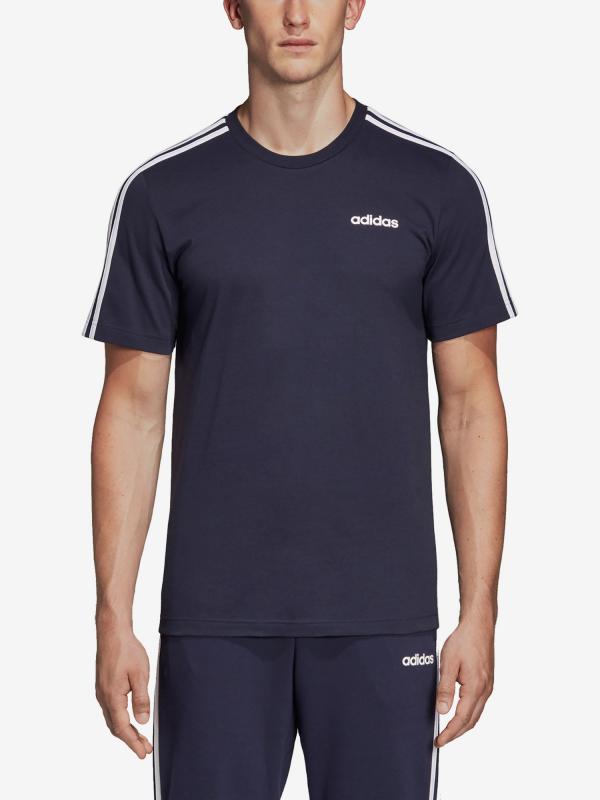 Tričko adidas Performance E 3S Tee Modrá