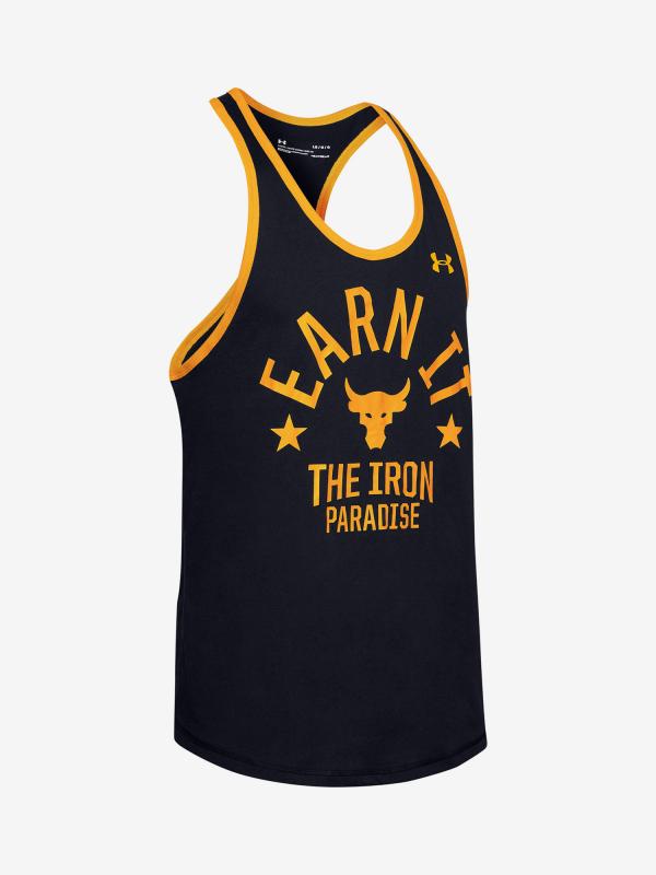 Tílko Under Armour Project Rock Iron Paradise Tk Černá
