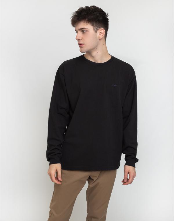 Obey Jumble III Pigment Ls Tee Black L