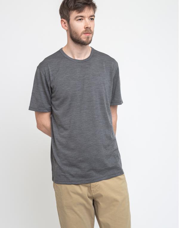 Chrome Industries Merino 180 Tee Charcoal M